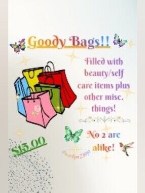 Goody BAGS!!! Filled with Beauty And Other Items!